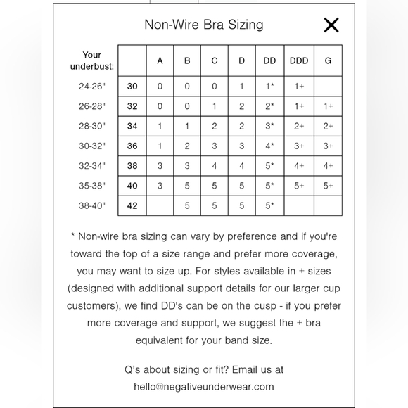 Negative Underwear Bundle Size 2 Bras Medium Thong - Picture 9 of 9